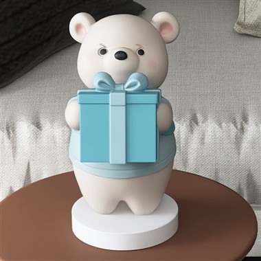 GiftBox 베어 데스크탑 장식품